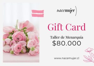 Gift Card taller de Menarquia