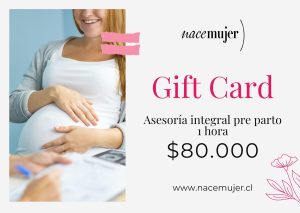 Gift Card Asesoría integral pre parto