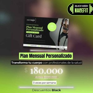 Gift Card Plan Mensual Personalizado